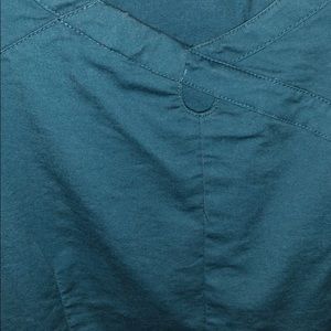 Teal scrub top